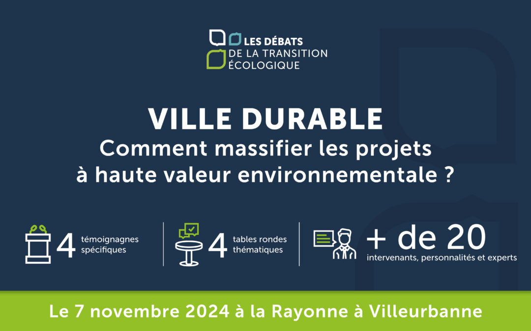 Invitation – Colloque dédié à la ville durable